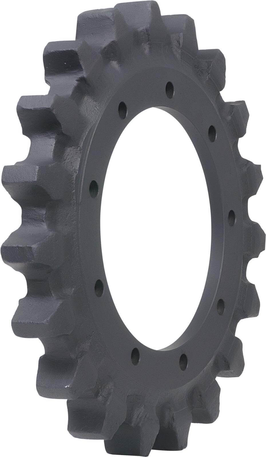 cat 304 track sprocket 19 teeth - 9 bolt hole