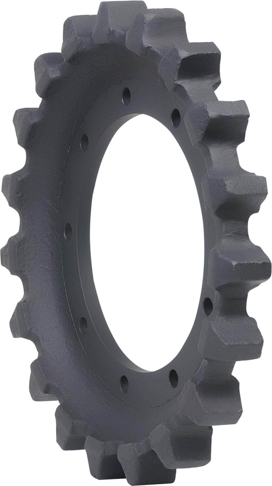 cat 305cr track sprocket 19 teeth - 9 bolt hole