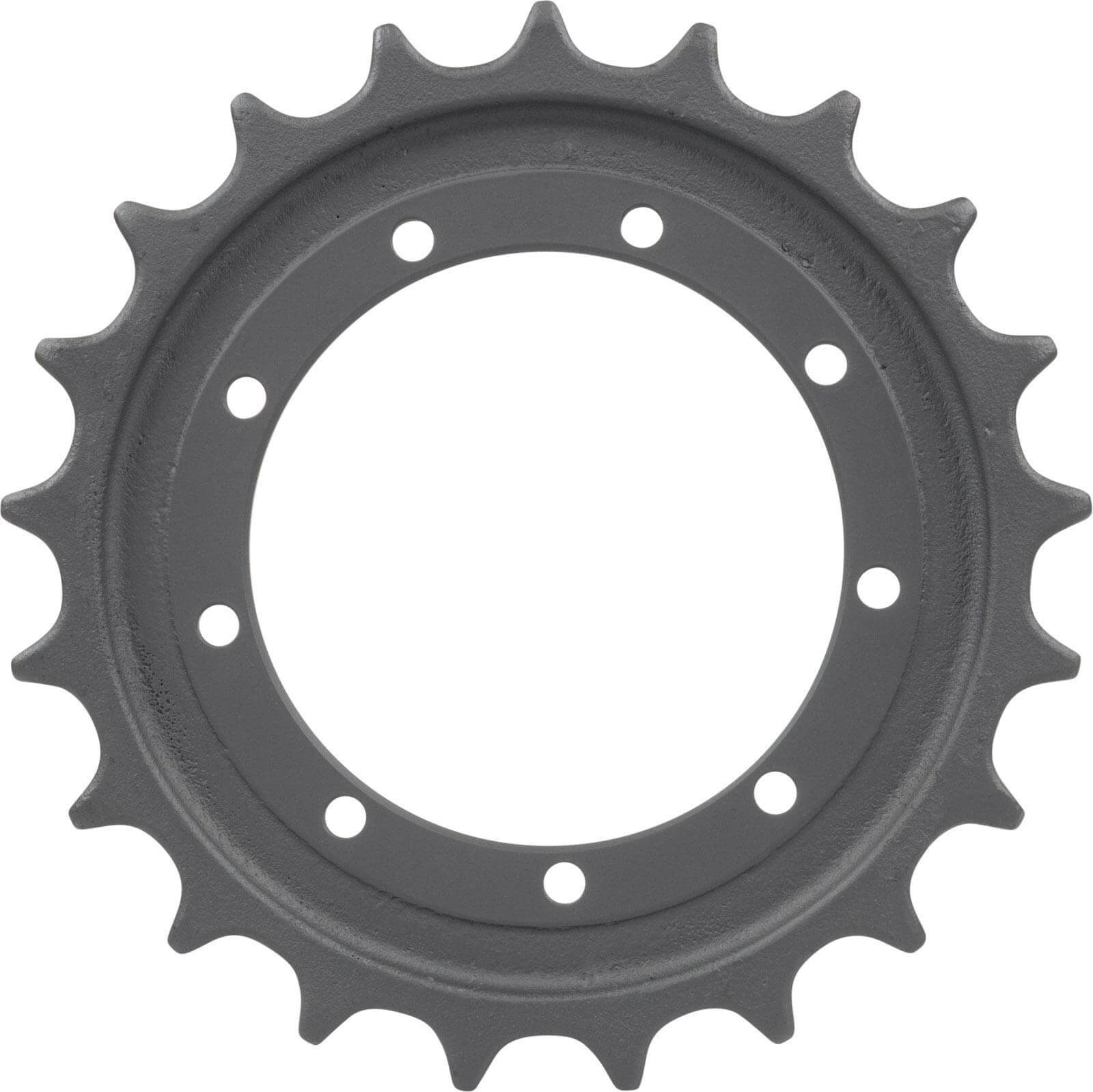 yanmar vio35 track sprocket 21 teeth - 9 bolt hole