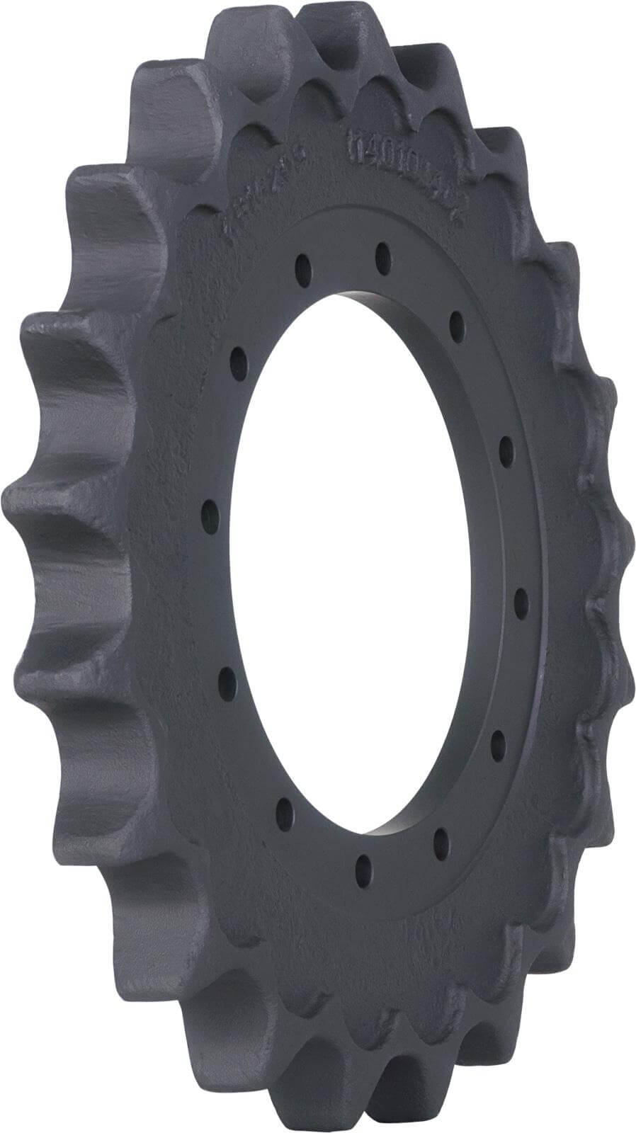 cat e70 track sprocket 25 teeth - 12 bolt hole