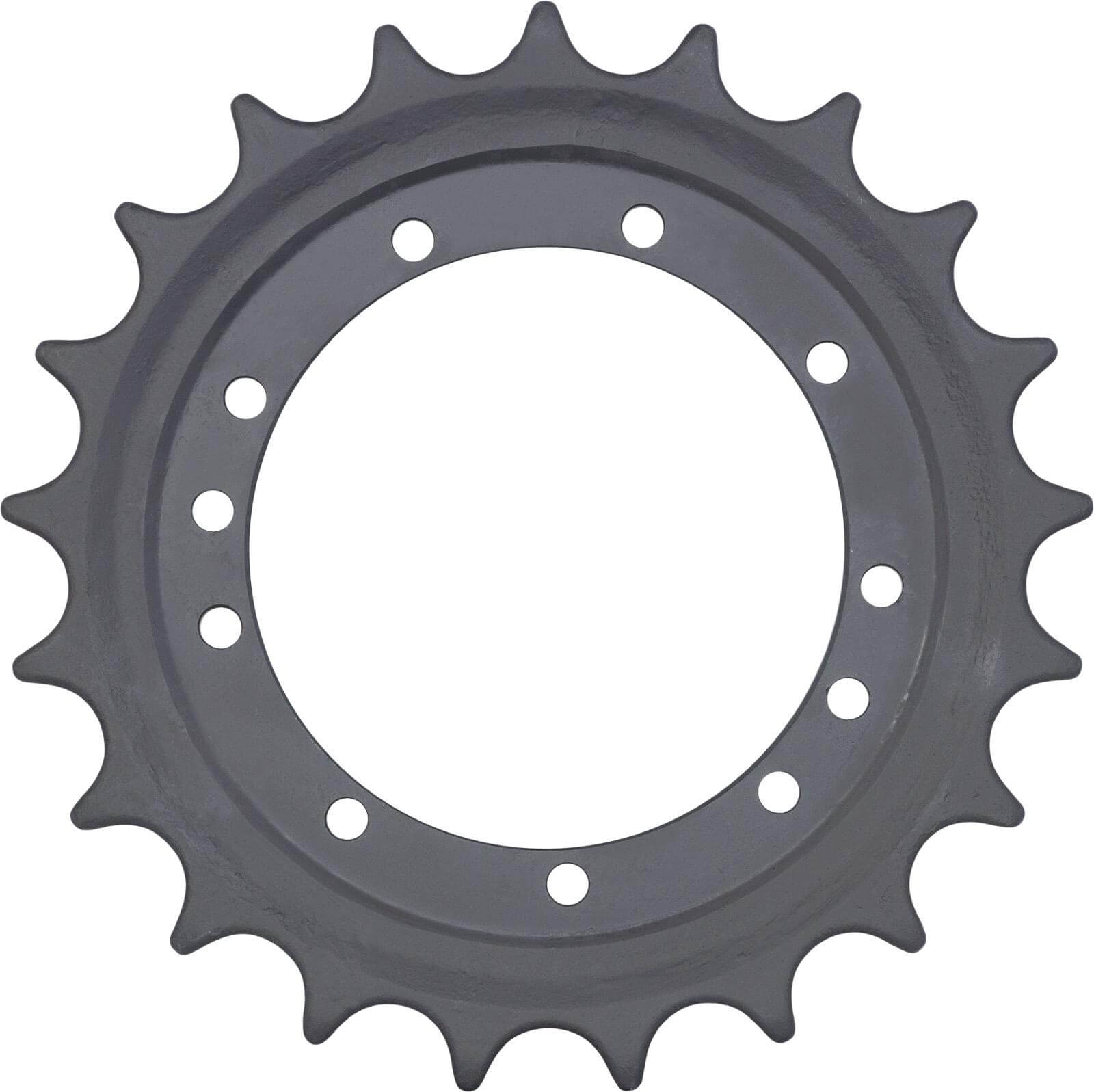 kubota kx71-3 track sprocket 21 teeth - 11 bolt hole