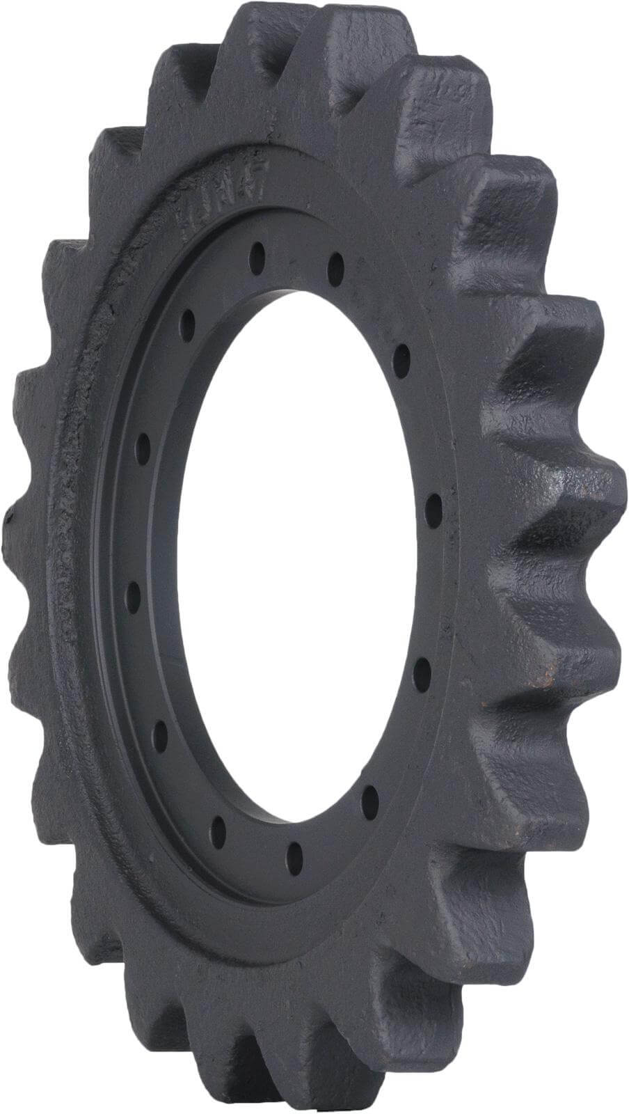 new holland e70sr track sprocket 21 teeth - 12 bolt hole (rubber or steel tracks)