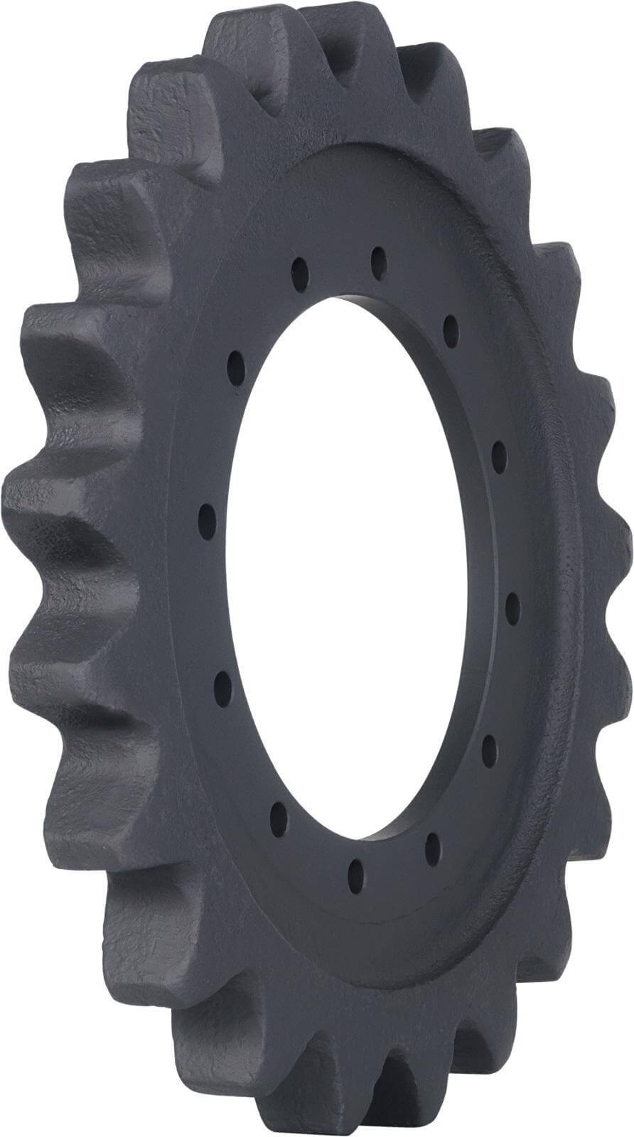 new holland e70sr track sprocket 21 teeth - 12 bolt hole (rubber or steel tracks)