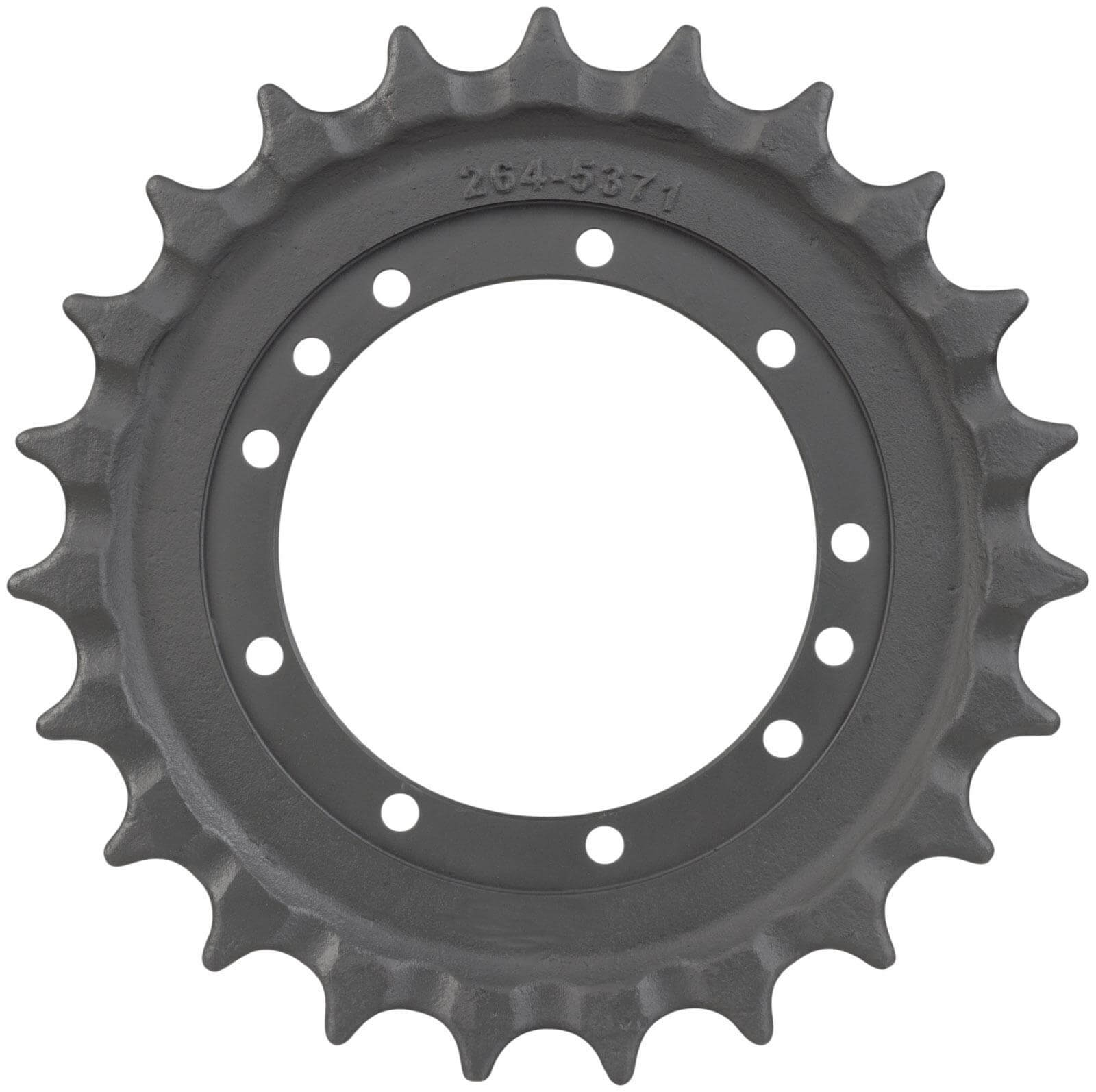 cat 3035ccr track sprocket 23 teeth - 11 bolt hole