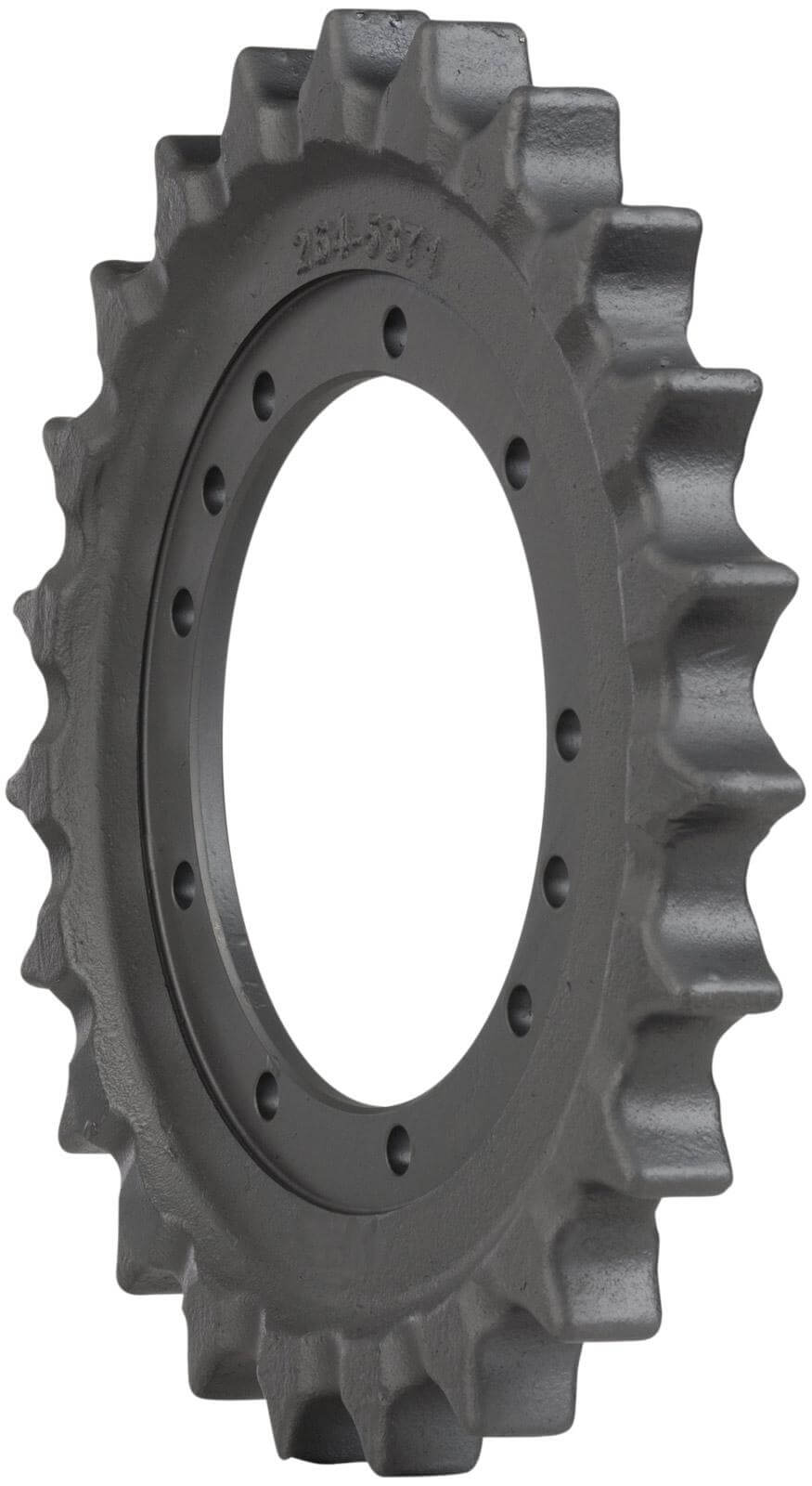 cat 3035cr track sprocket 23 teeth - 11 bolt hole