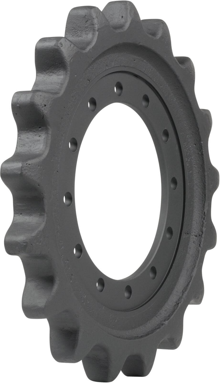 cat 269c track sprocket 17 teeth - 12 bolt hole