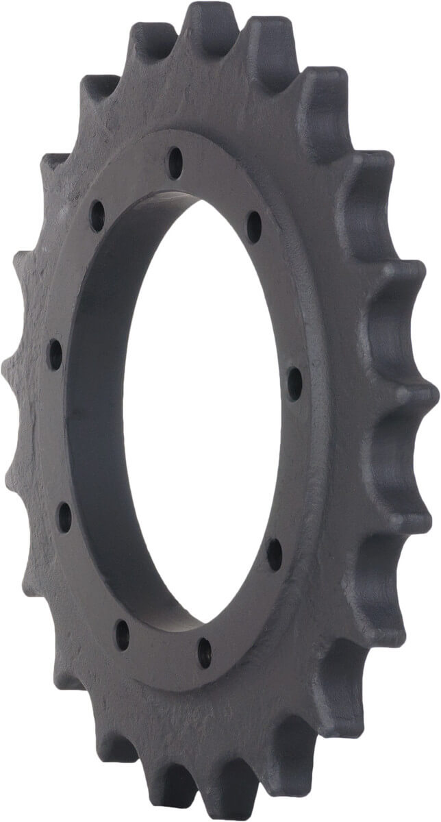 bobcat x225 track sprocket 21 teeth - 9 bolt hole