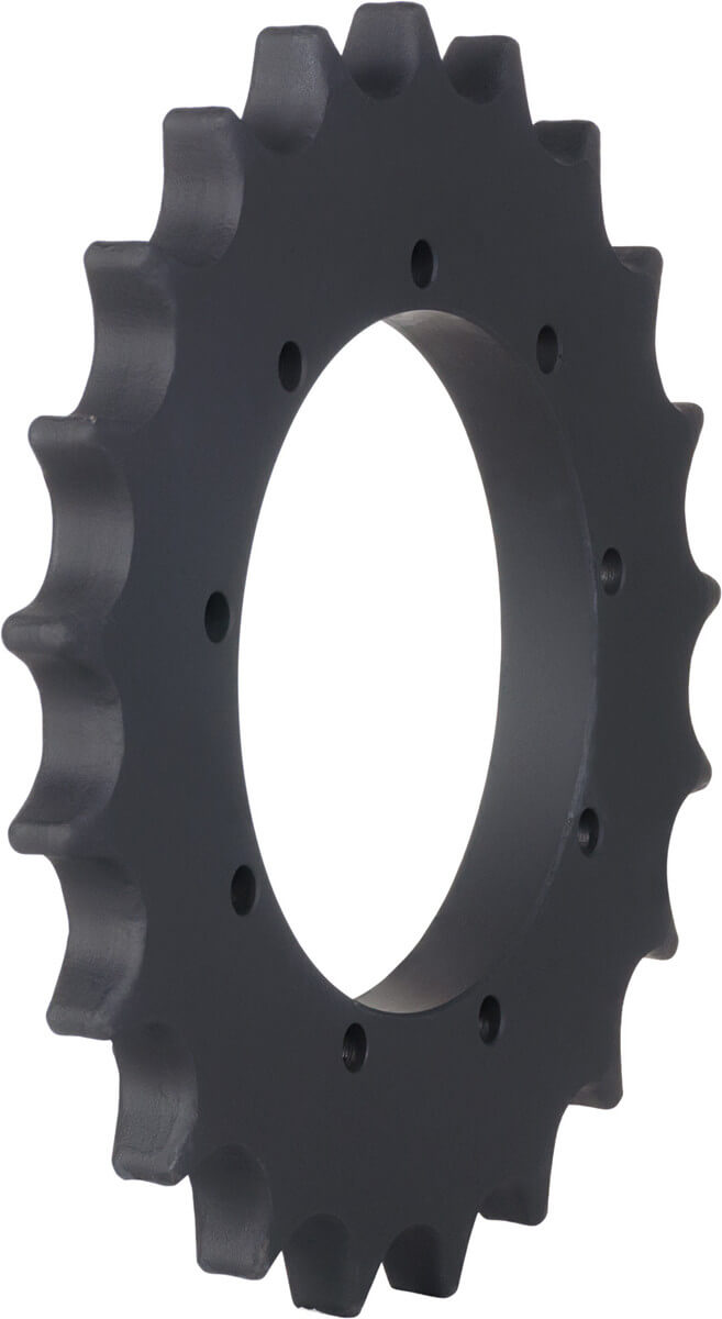 bobcat x325 track sprocket 21 teeth - 9 bolt hole