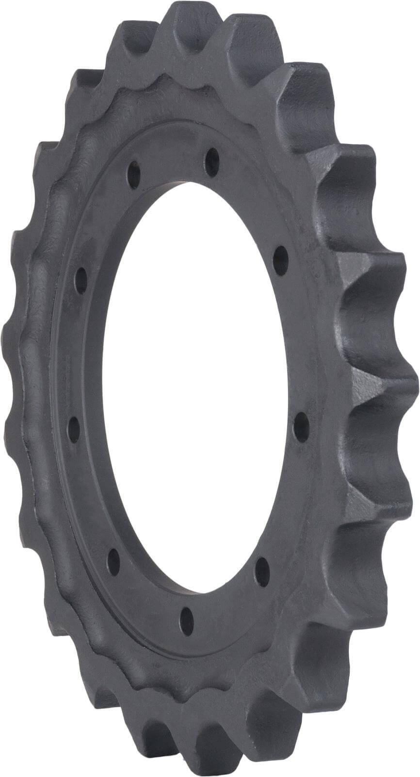 kubota kx033-4 track sprocket 21 teeth 9 bolt hole