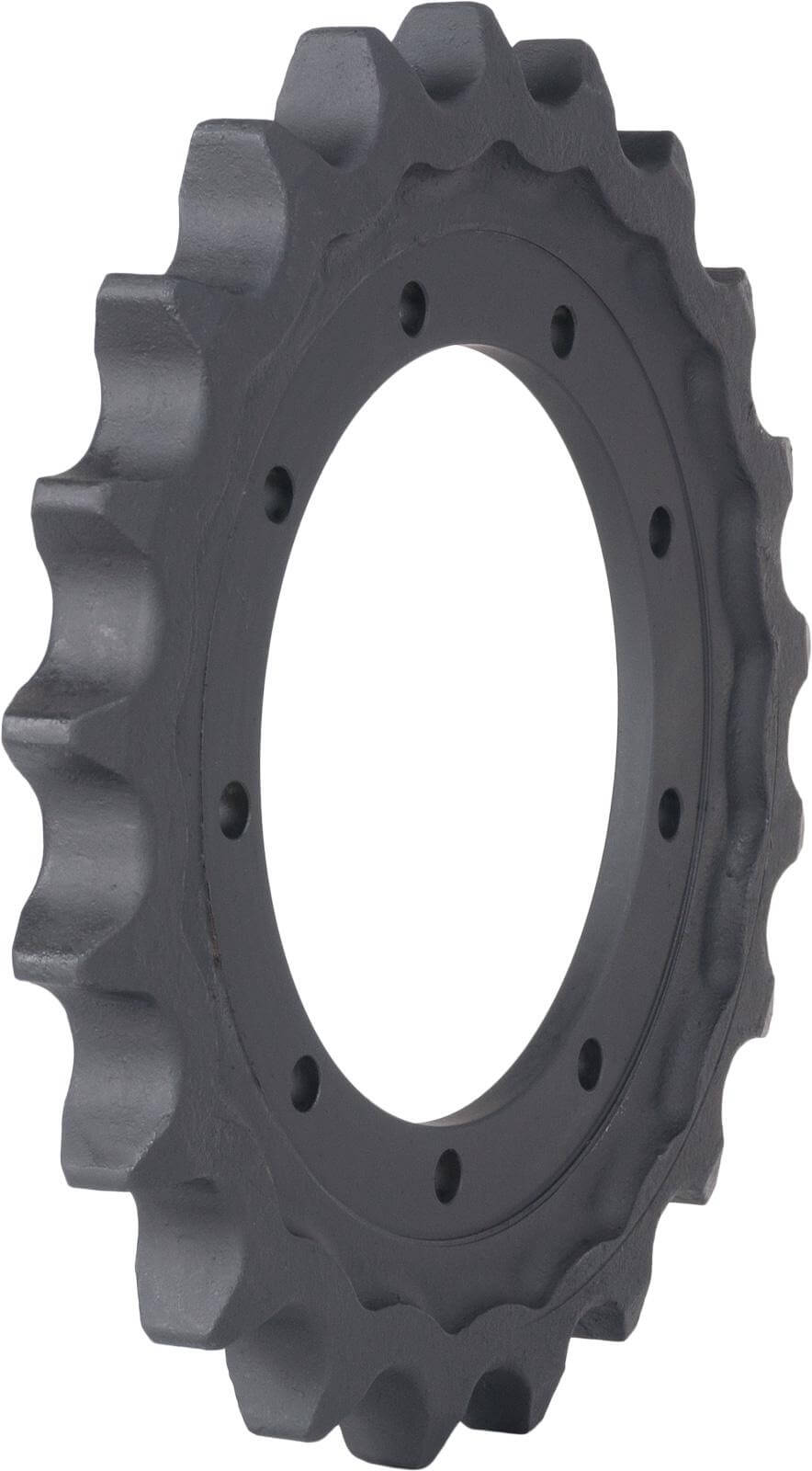 kubota kx71-3s track sprocket 21 teeth 9 bolt hole