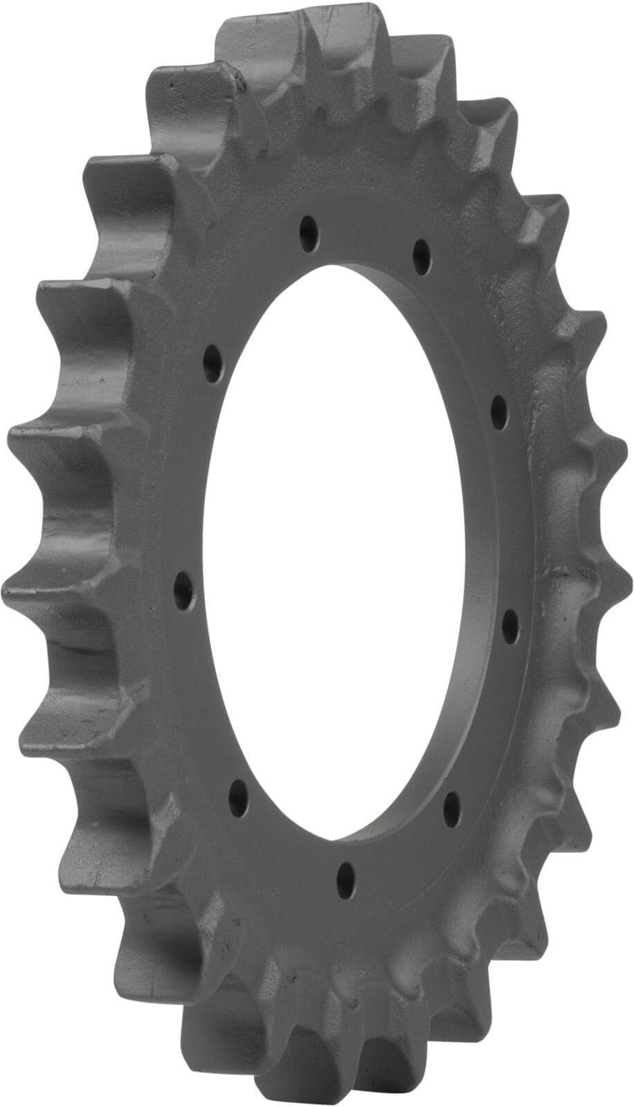 kubota kx040-4 track sprocket 23 teeth 9 bolt hole