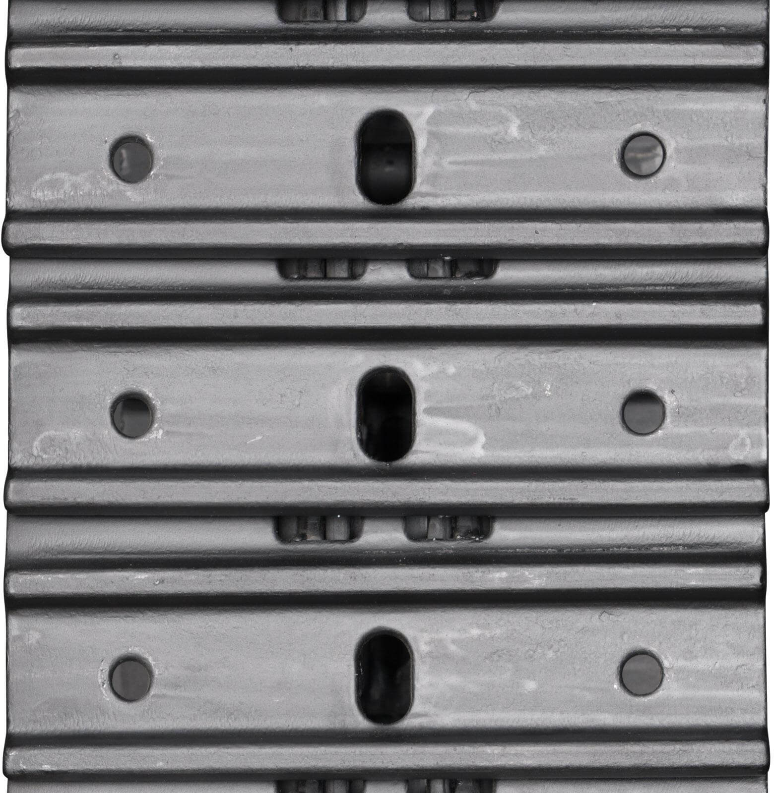 cat me20 set of 2 12" extreme duty steel tracks (300x52.5nx74)