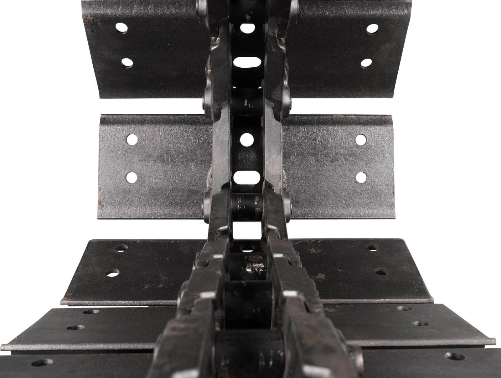 hitachi zx75us set of 2 18" extreme duty steel tracks (450x81.5x76)