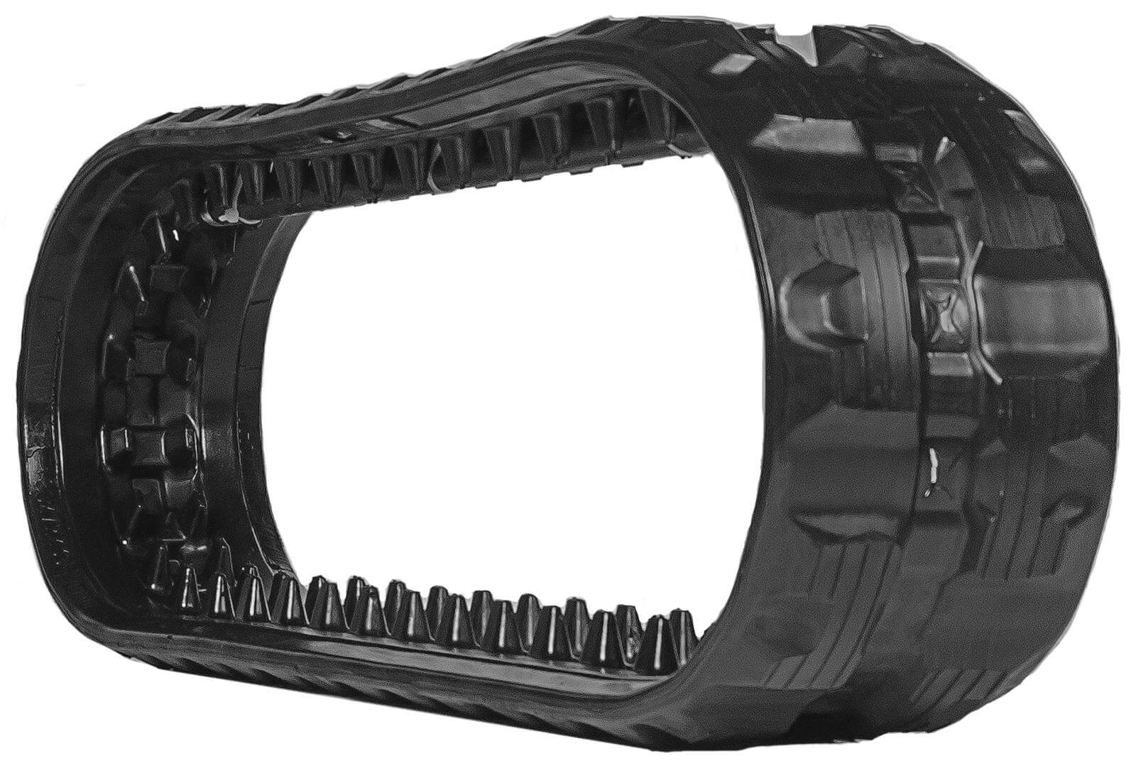 kubota k008-2 set of 2 7" standard duty c tread rubber tracks (180x72cx37)