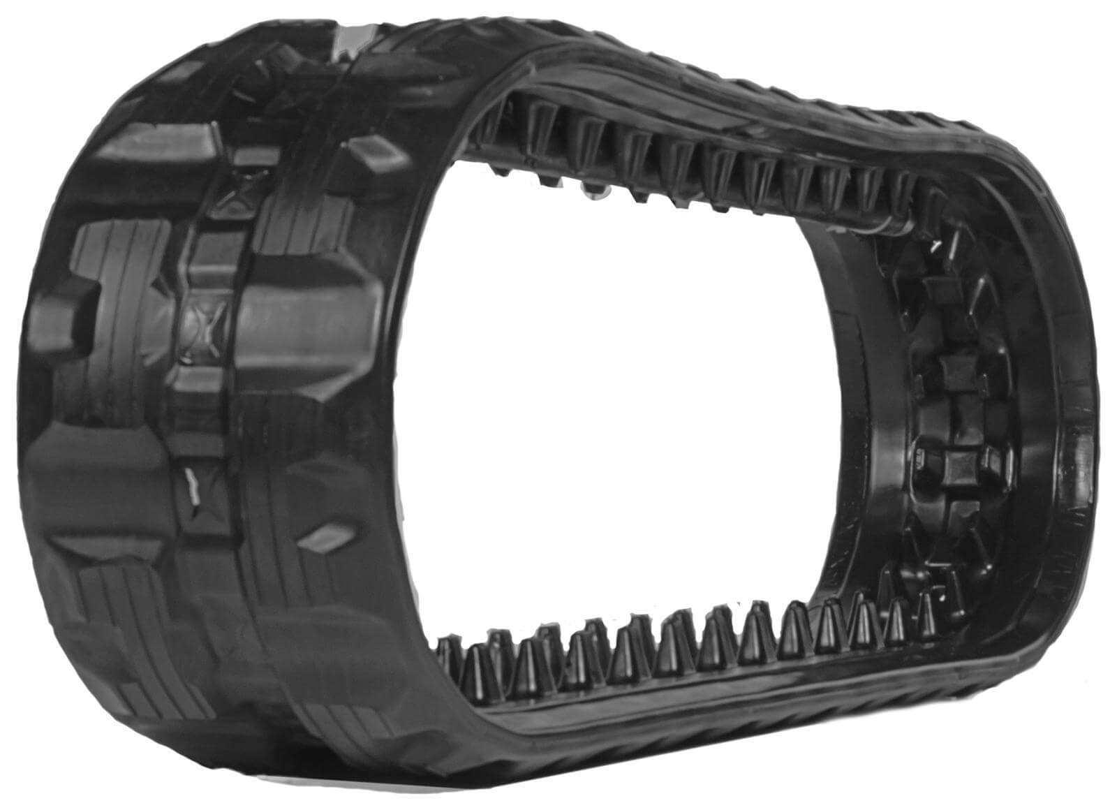 kubota k008-2 set of 2 7" standard duty c tread rubber tracks (180x72cx37)