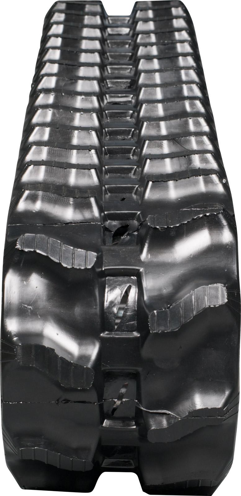 bobcat 418 set of 2 7" standard duty wave tread rubber tracks (180x72x39)