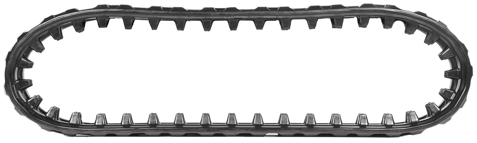 ditch witch jt5 set of 2 7" standard duty c tread rubber tracks (180x72x39)