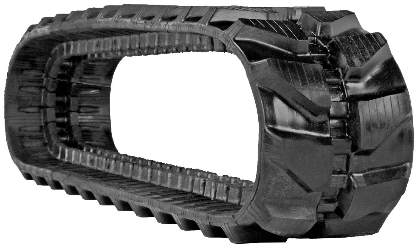 komatsu pc16r-3 set of 2 9" heavy duty mx tread rubber tracks (230x48x62)