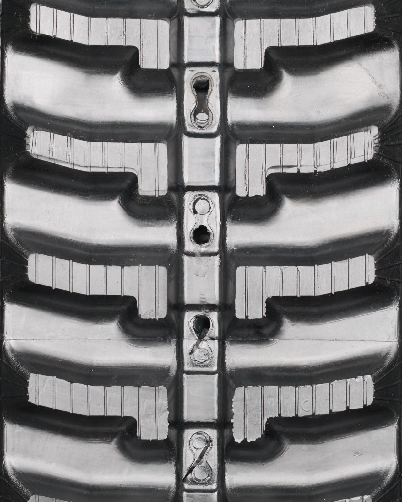 thomas 25gt set of 2 9" standard duty c tread rubber tracks (230x72x39)