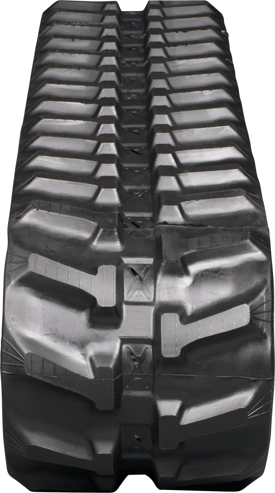 vermeer s650tx set of 2 9" heavy duty mx tread rubber track (230x72x41)