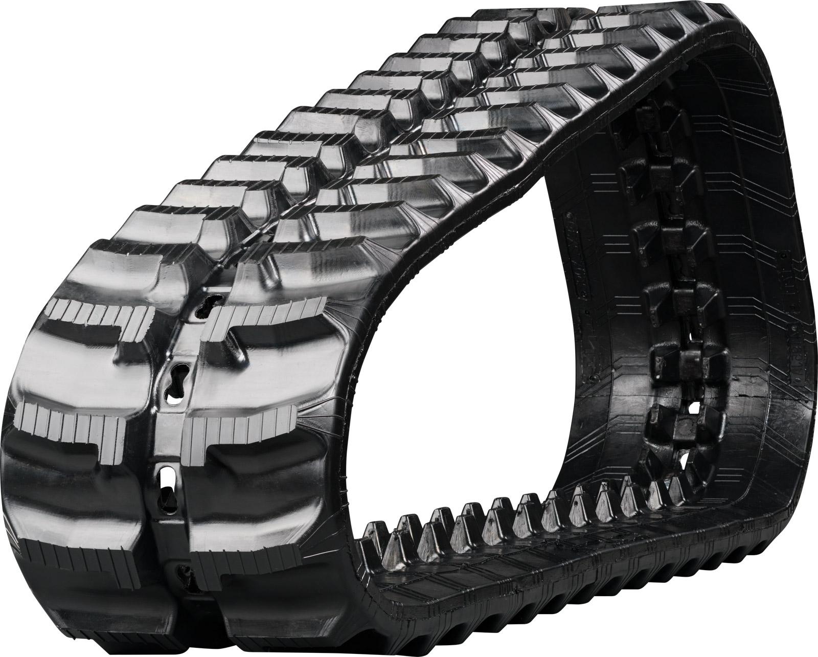 kubota kh014hg set of 2 9" heavy duty mx tread rubber tracks (230x72x42)