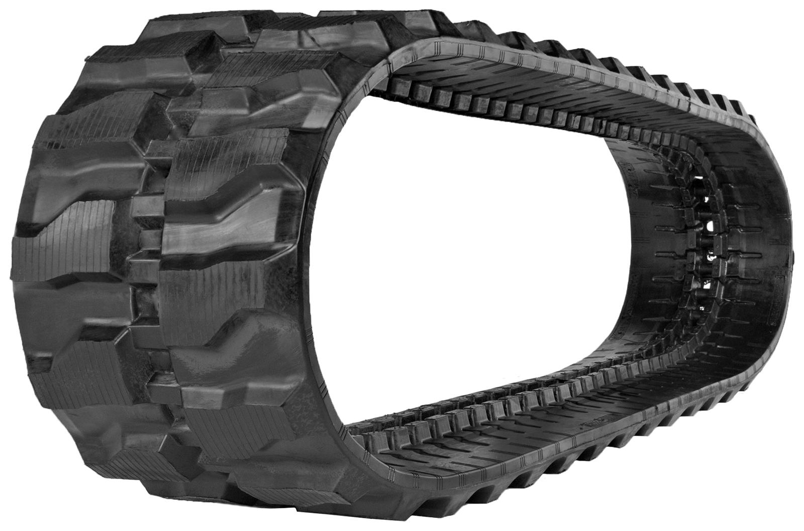 ditch witch sk752 set of 2 9" heavy duty mx tread rubber tracks (230x72kx44)