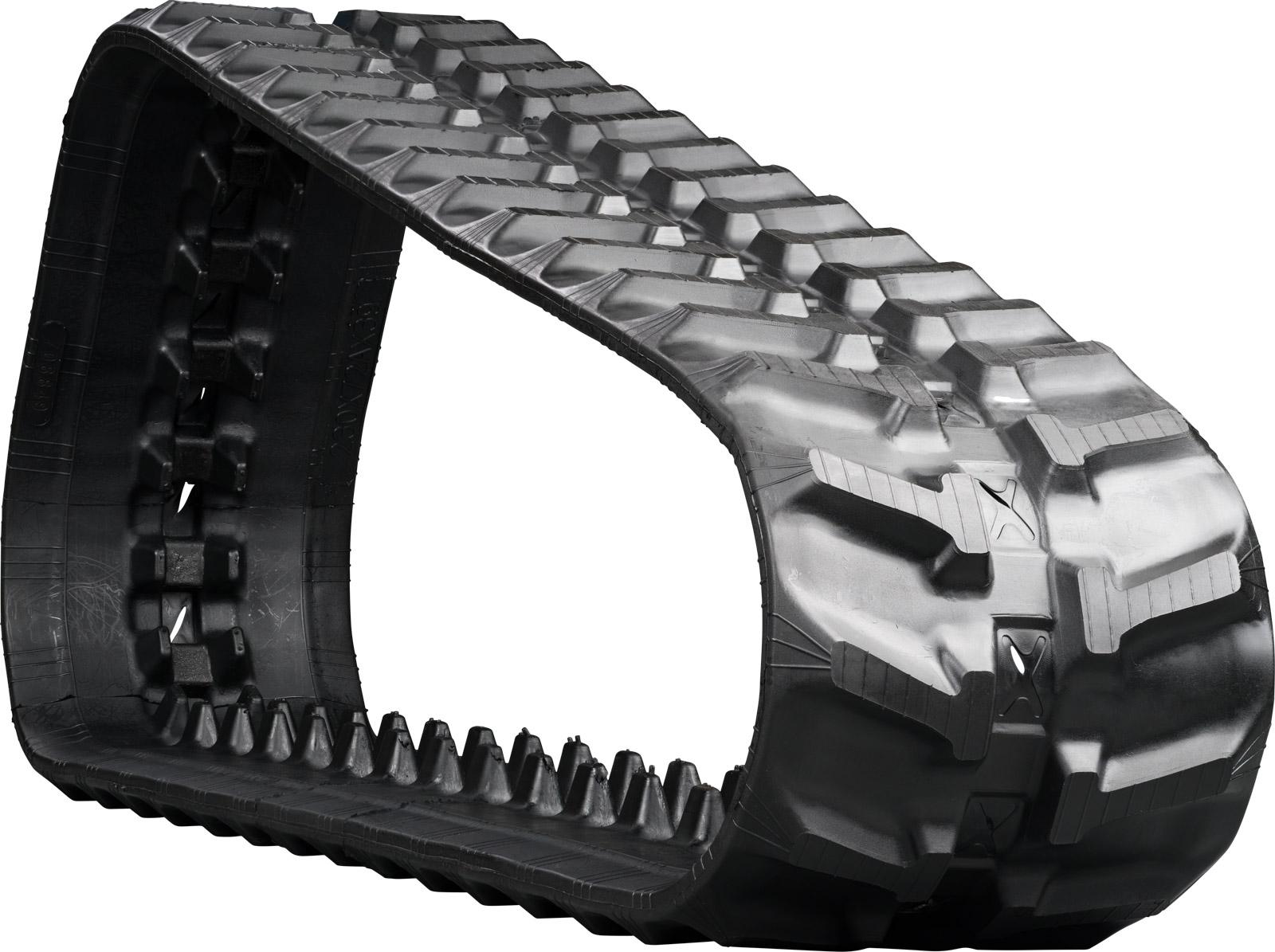 vermeer ctx100 set of 2 9" heavy duty mx tread rubber tracks (230x72kx45)