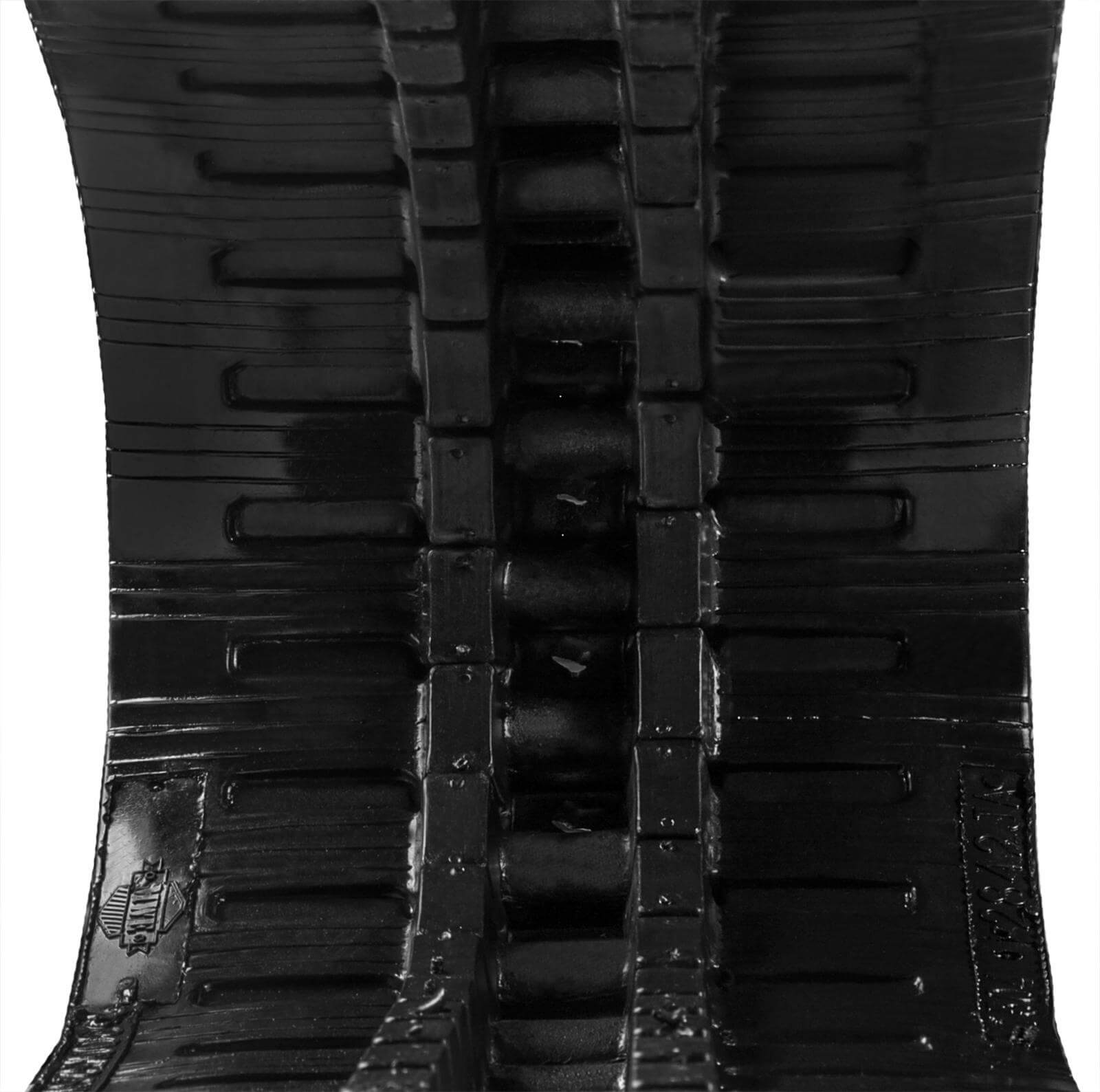 new holland e302sr set of 2 12" heavy duty block tread rubber tracks (300x52.5wx82)