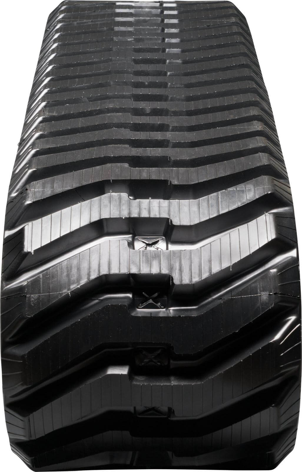 bobcat t550 set of 2 13" extreme duty bd tread rubber tracks (320x86lx49)