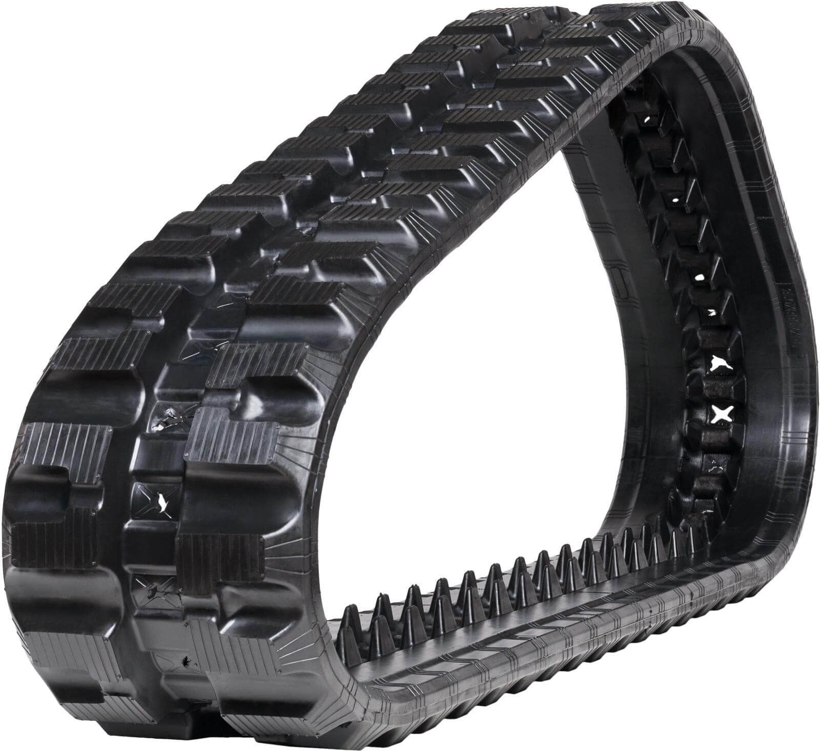 bobcat t190 set of 2 13" heavy duty c tread rubber tracks (320x86bx49)