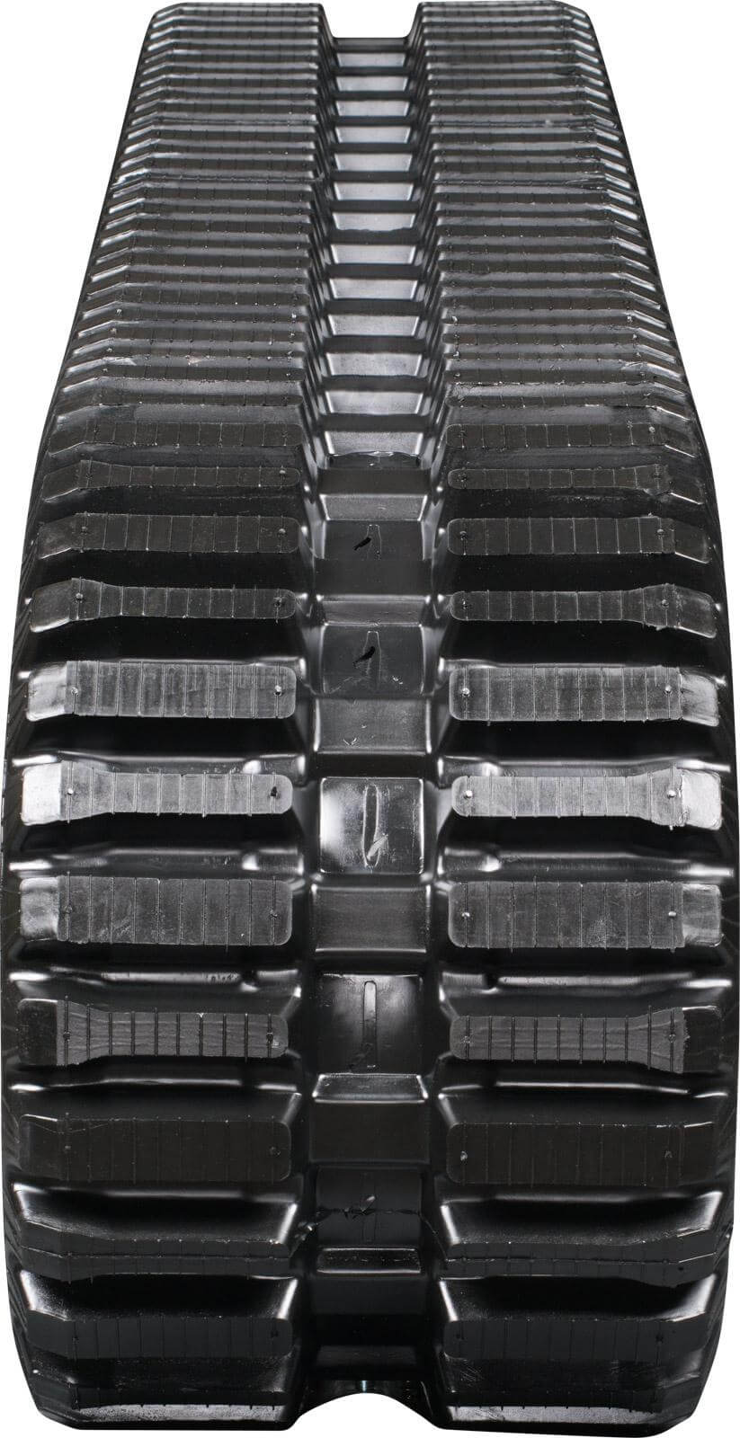 bobcat t190 set of 2 13" heavy duty multi-bar tread rubber tracks (320x86bx49)