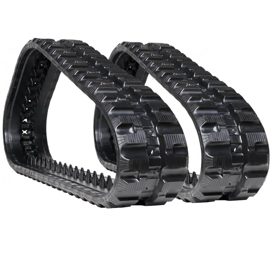 bobcat t64 set of 2 13" heavy duty c tread rubber tracks (320x86bx50)