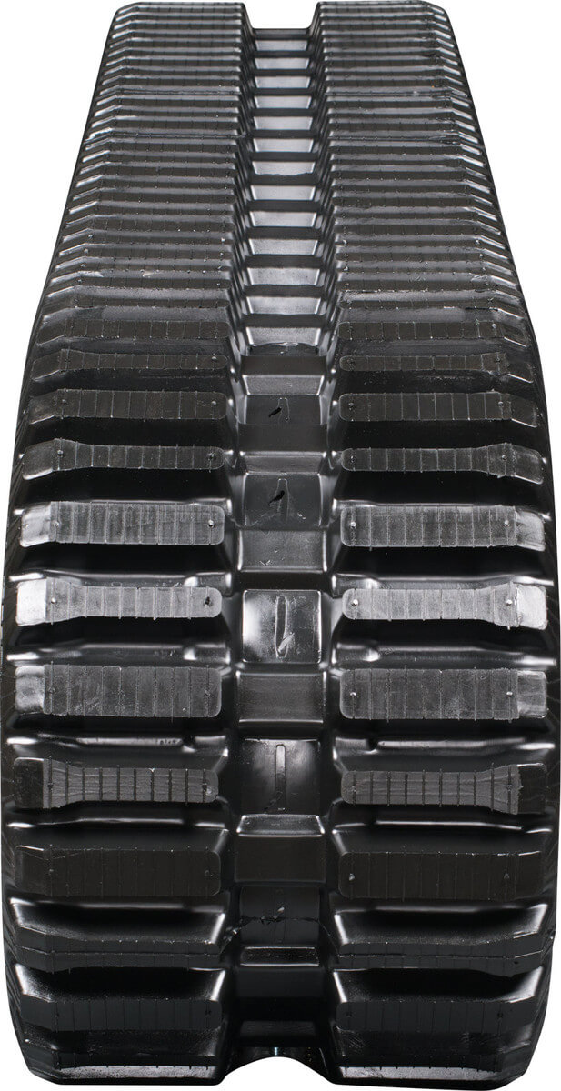 bobcat t650 set of 2 13" heavy duty multi-bar tread rubber tracks (320x86bx52)