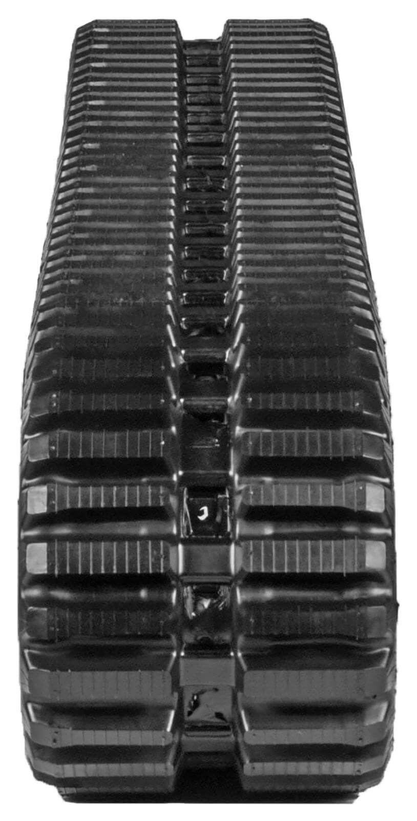 mustang mtl316 set of 2 13" heavy duty multi-bar tread rubber tracks (320x86tx52)