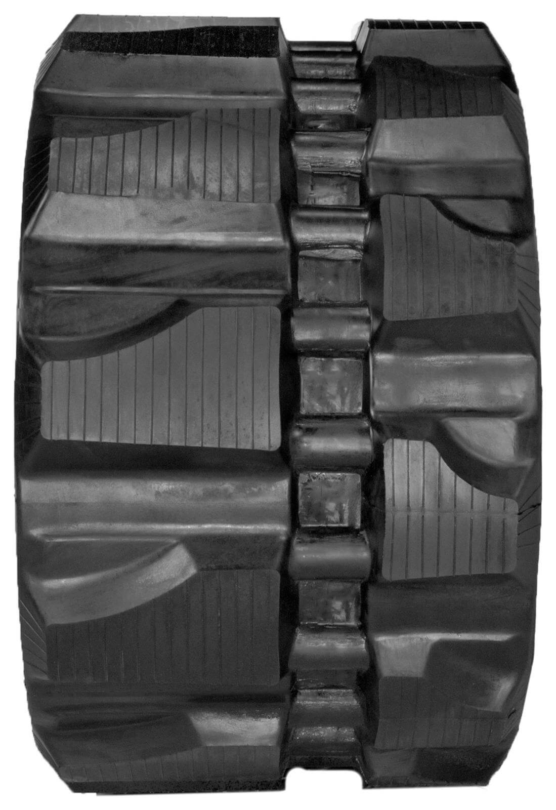 mustang 450z set of 2 14" heavy duty mx tread rubber tracks (350x75.5x74)