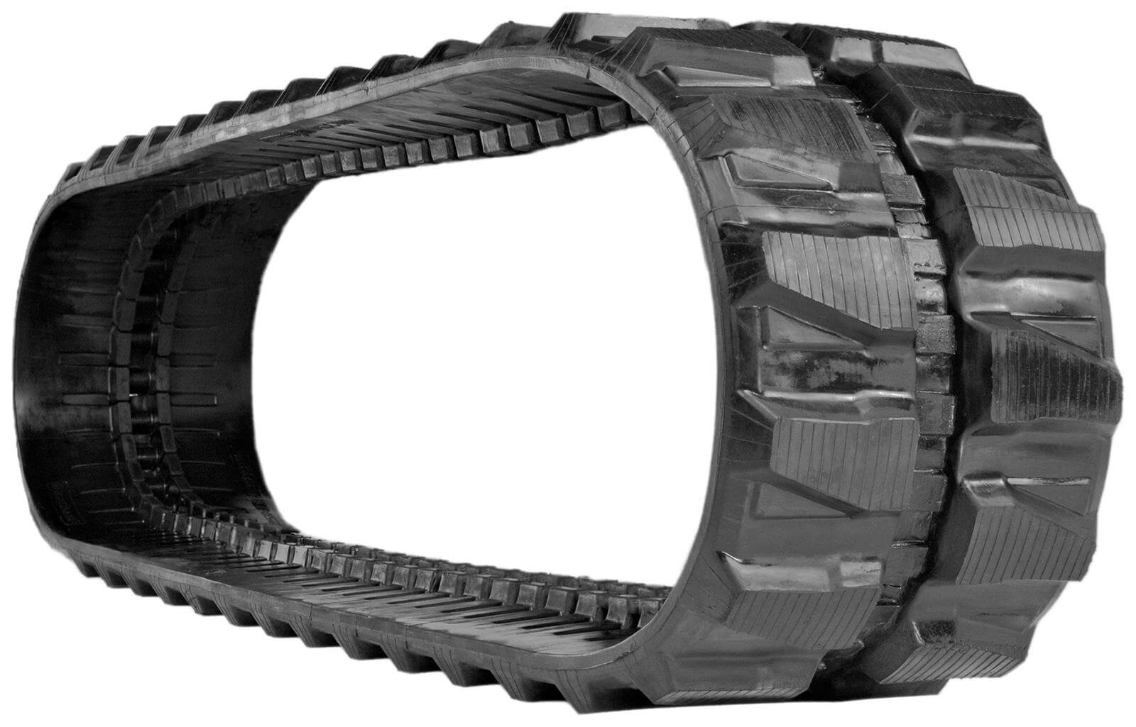 cat me40 set of 2 16" heavy duty mx tread rubber tracks (400x72.5nx70)