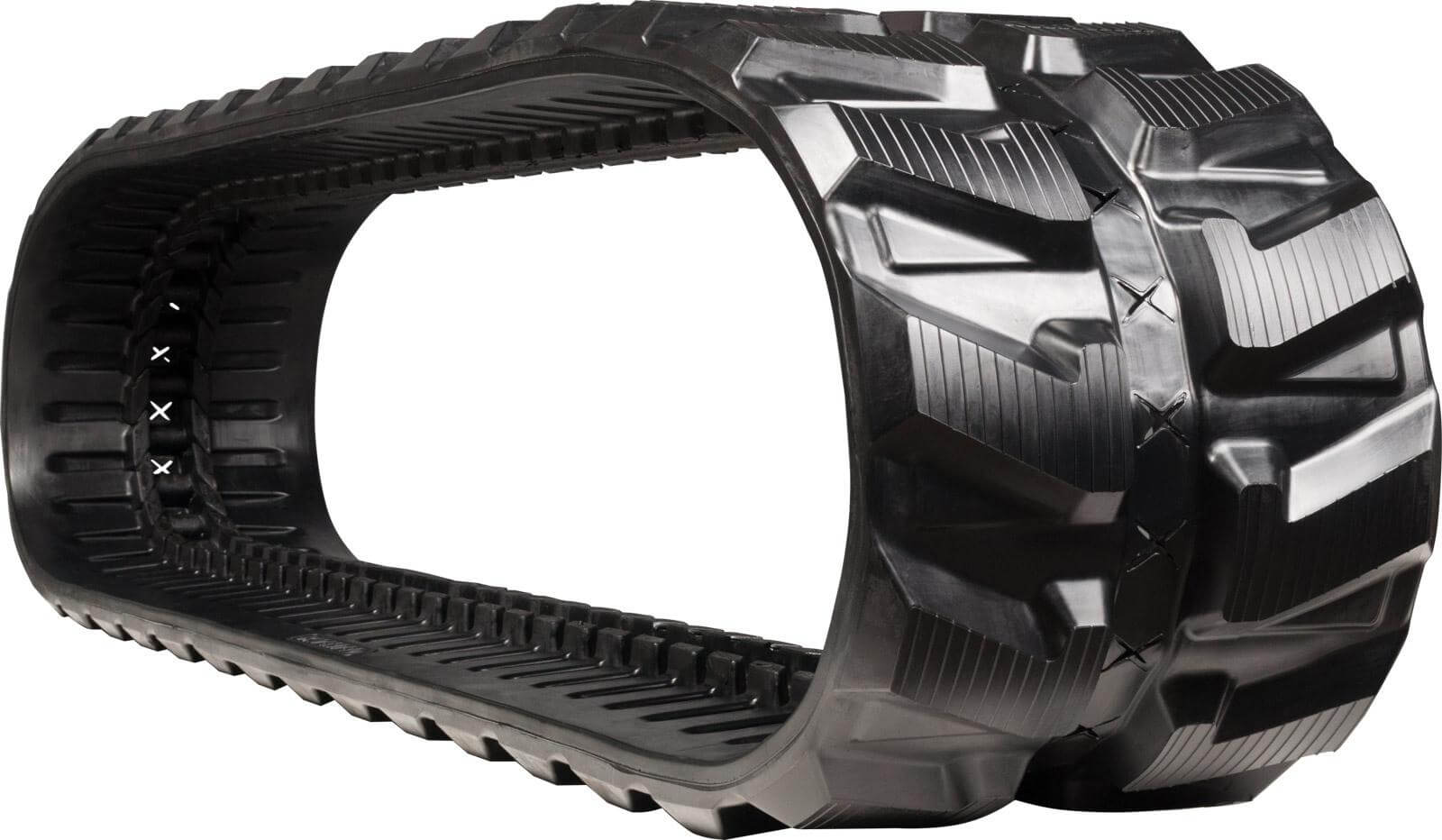 case cx50 set of 2 16" extreme duty mx tread rubber tracks (400x72.5nx74)