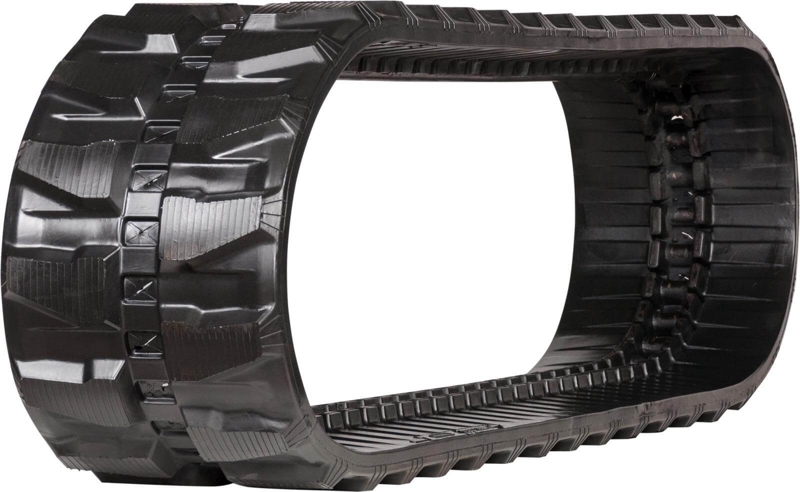 airman ax55ur set of 2 16" heavy duty block tread rubber tracks (400x72.5wx72)