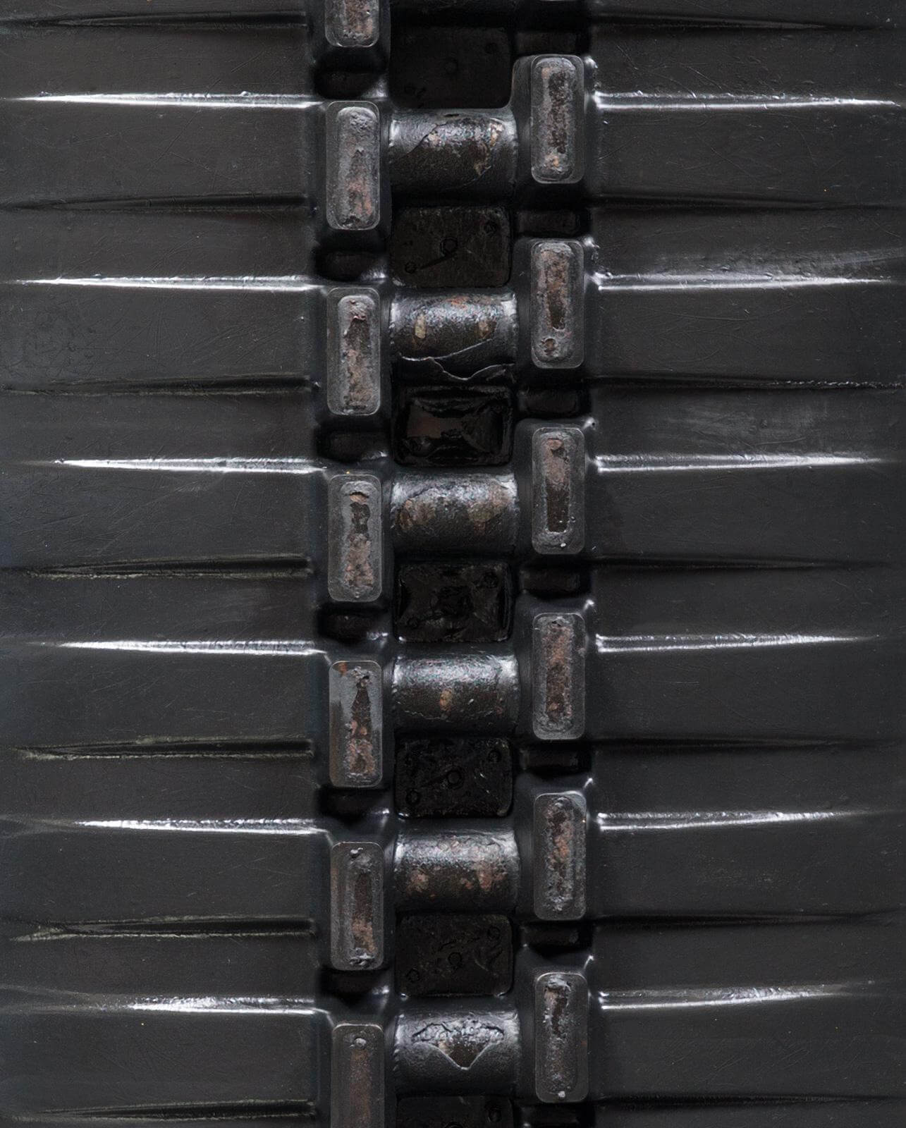 bobcat 337d set of 2 16" heavy duty mx tread rubber tracks (400x72.5wx74)