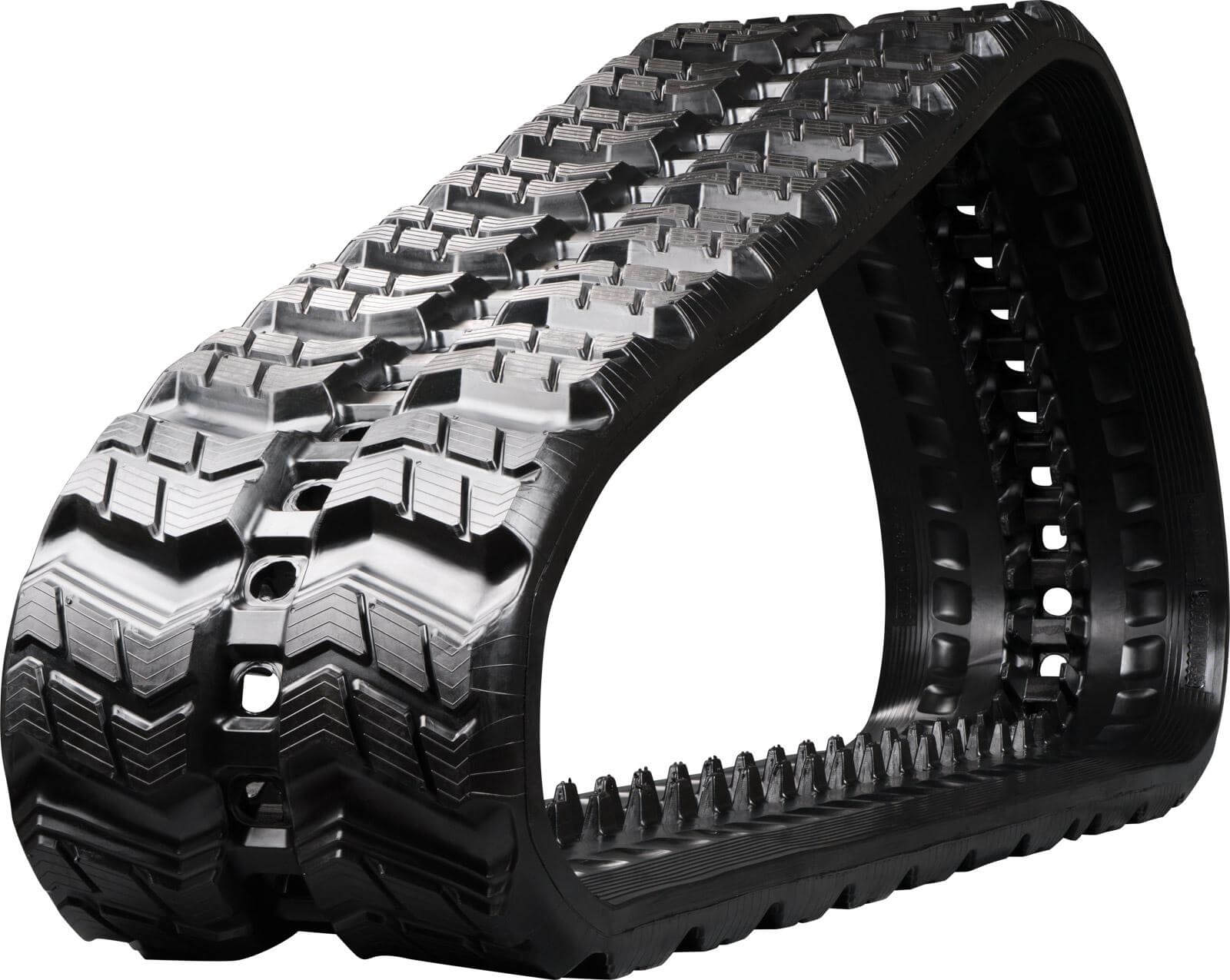 bobcat t62 set of 2 16" heavy duty z tread rubber tracks (400x86bx50)