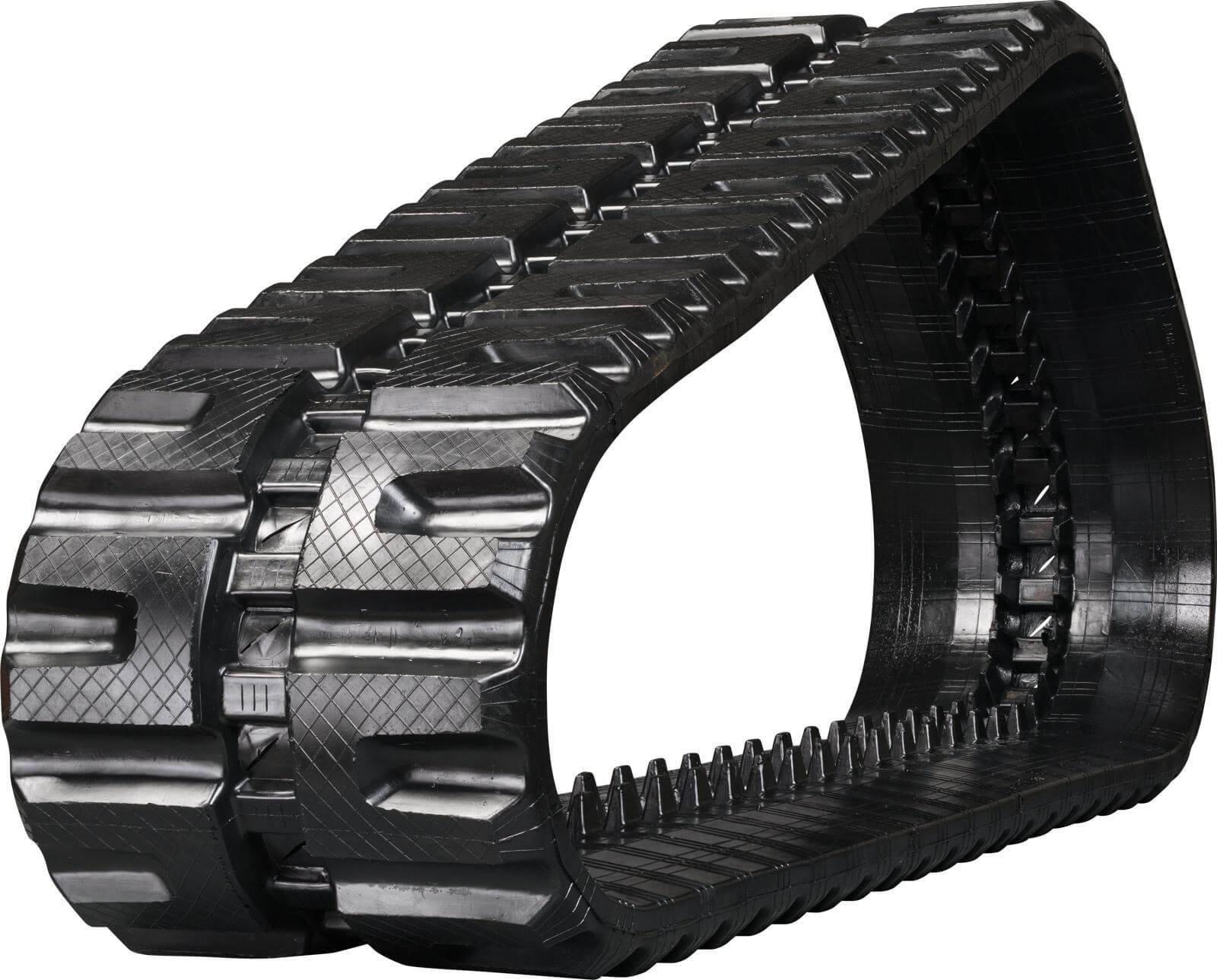 case tv370 set of 2 16" standard duty c tread rubber tracks (400x86bx55)