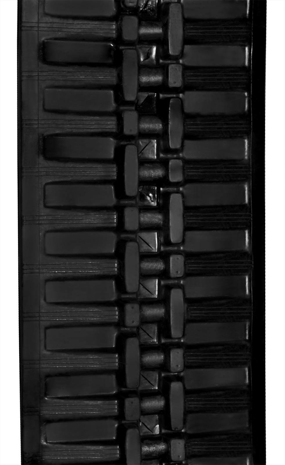 komatsu pc75uu-1 set of 2 18" heavy duty mx tread rubber tracks (450x81nx76)