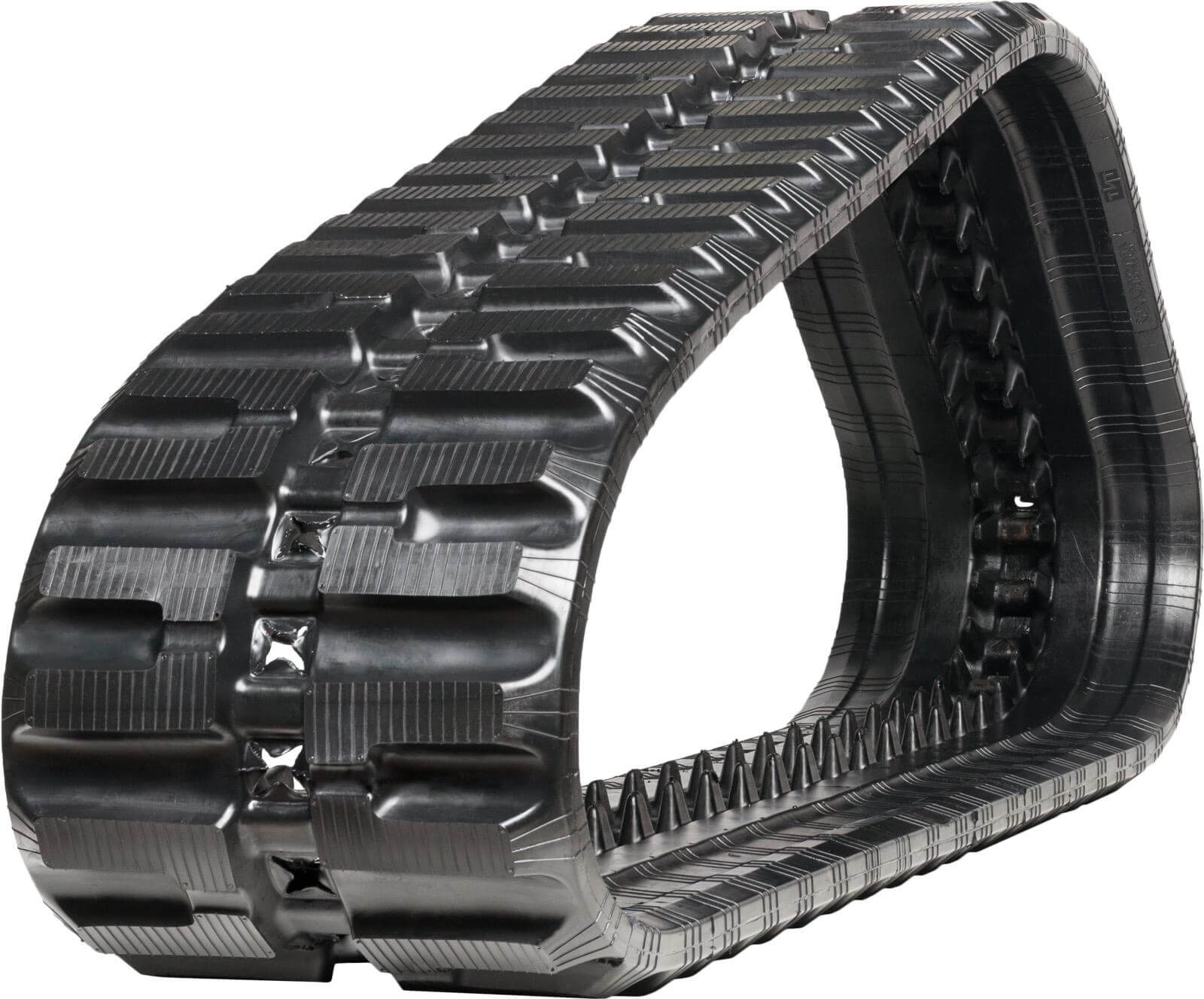 bobcat t630 set of 2 18" heavy duty c tread rubber tracks (450x86bx52)