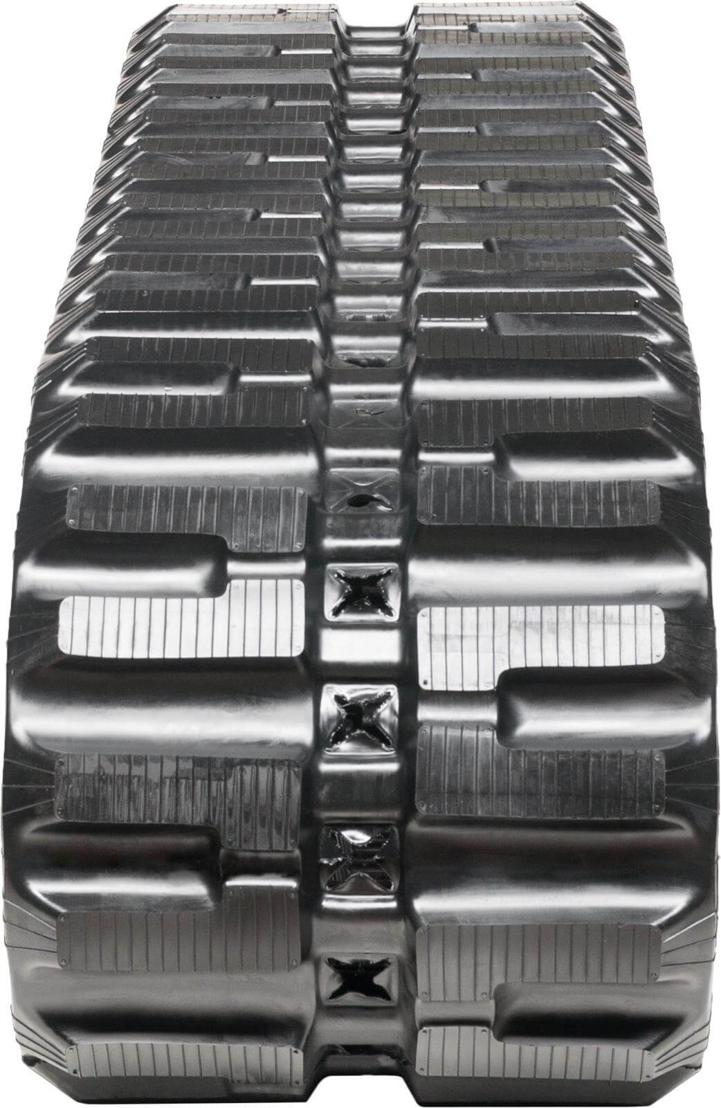 bobcat t650 set of 2 18" heavy duty c tread rubber tracks (450x86bx52)