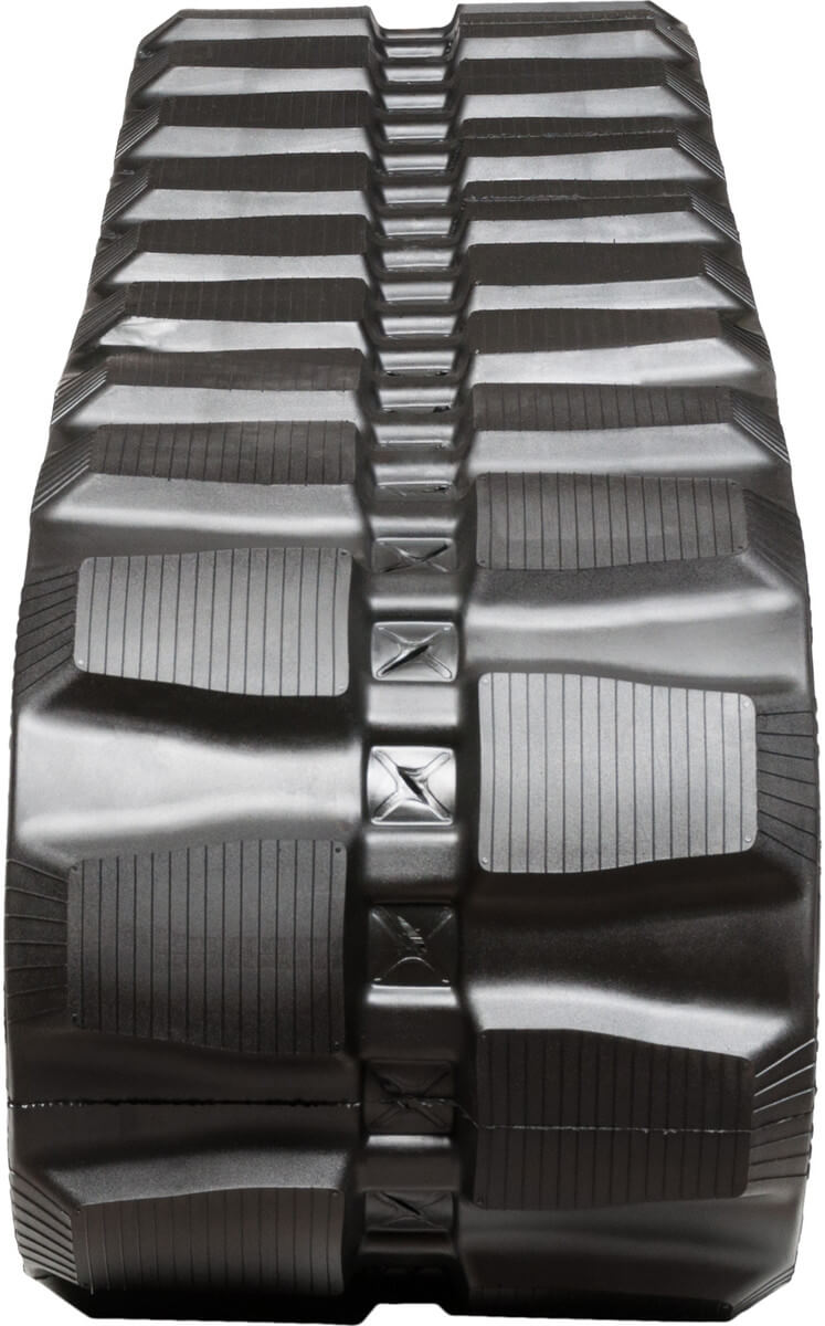 new holland c245 set of 2 18" heavy duty block tread rubber tracks (450x86bx55)