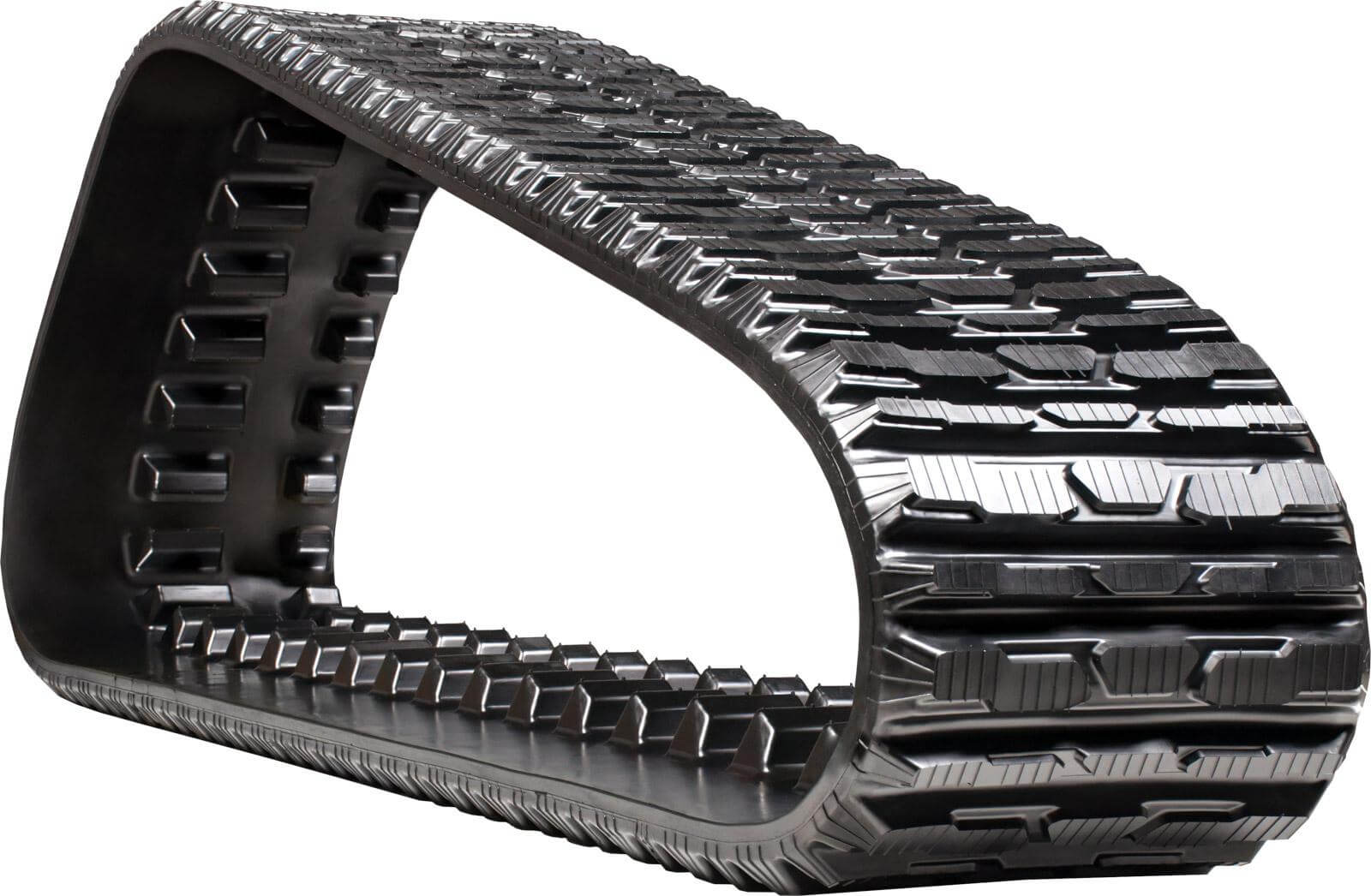 cat 247b2 set of 2 15" heavy duty multi-bar tread rubber tracks (381x100.5x42)