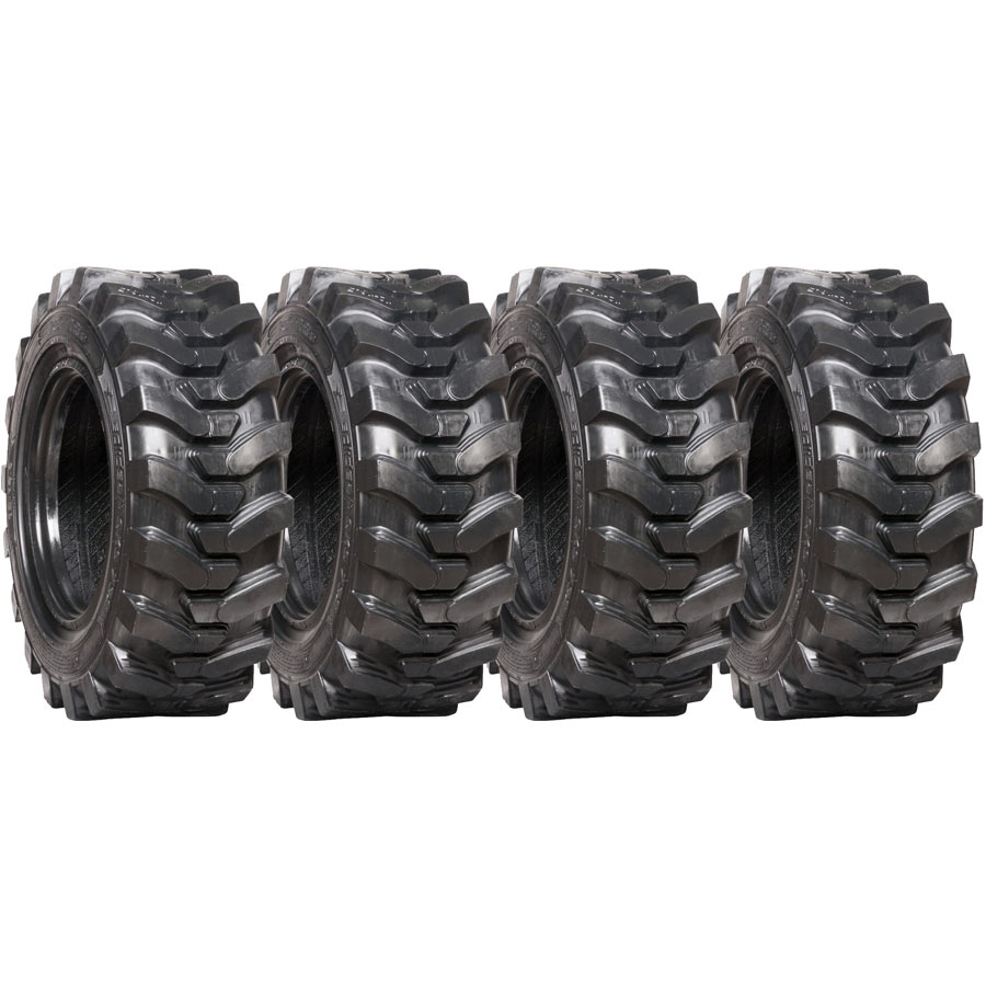 set of 4 12x16.5 camso 12-ply sks 732 skid steer tires