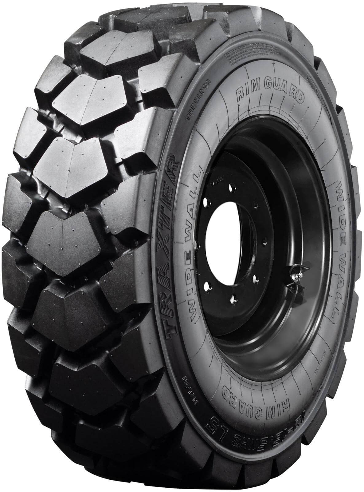 set of 4 12x16.5 14-ply primo heavy duty mounted tires & wheel deep offset