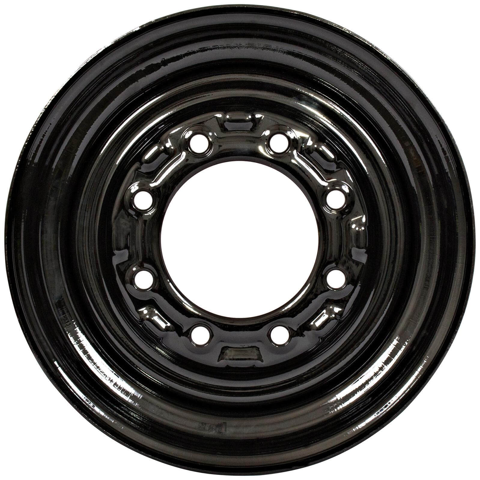 kubota ssv75 set of 4 titan wheels 16.5x8.25 - 7 1/2" offset 8x8 for 10x16.5 tires