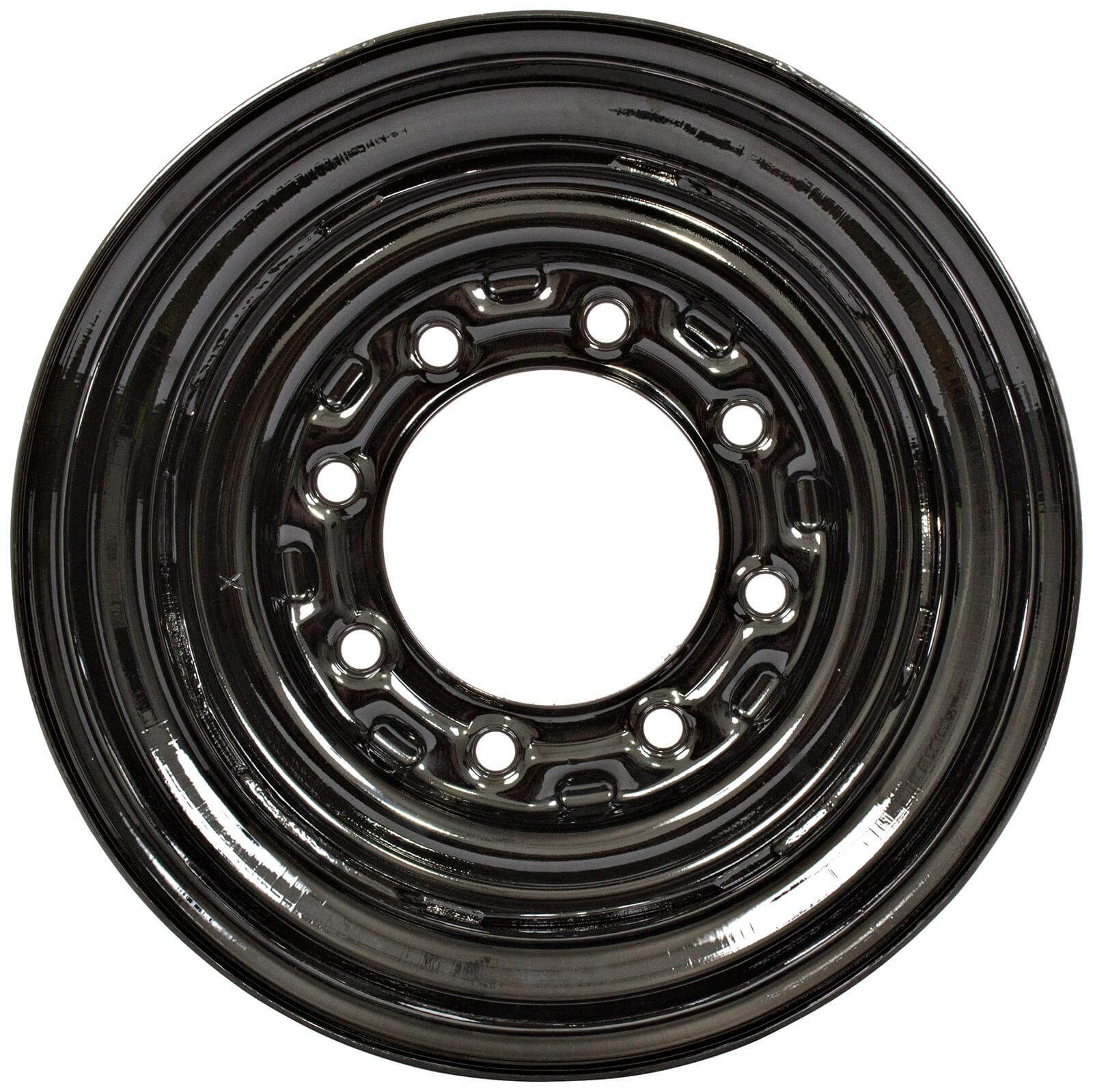 bobcat 751 set of 4 titan wheels 8x15 8x8 bolt for 27x10.5-15 skid steer tires